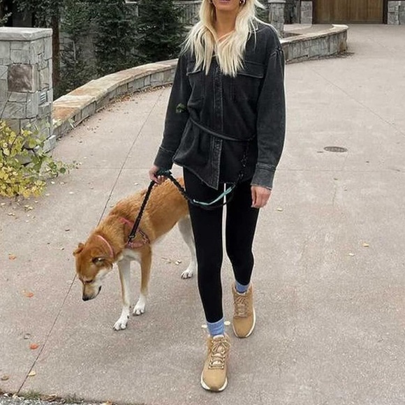 BALEAF Women's Fleece Lined Leggings Thermal Winter Warm Tights - Picture 2 of 5